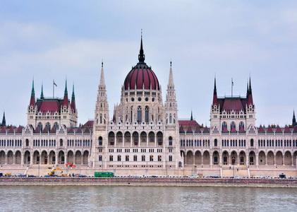 国会大厦在匈牙利首都布达佩斯