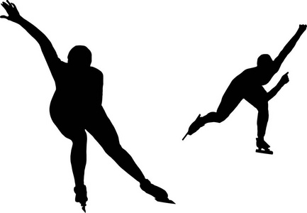 速度滑冰图片-速度滑冰素材-速度滑冰插画-摄图新视界