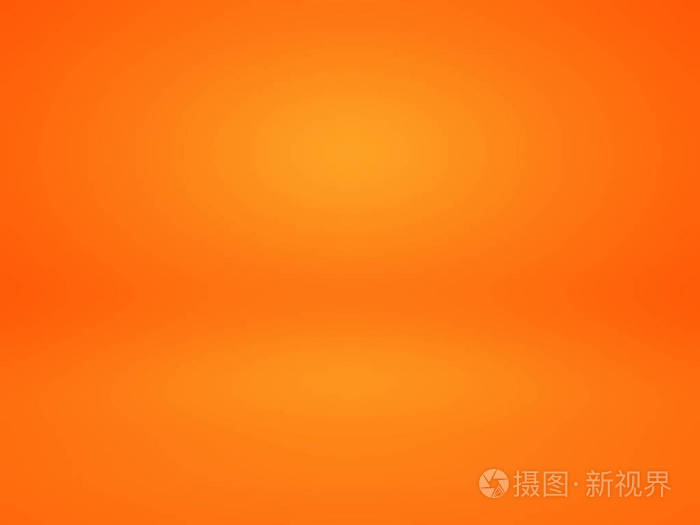 抽象的橙色背景布局设计, 工作室, 房间, web 模板, 业务报告与光滑的