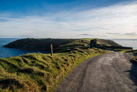 日落 Kinsale 半岛景观观