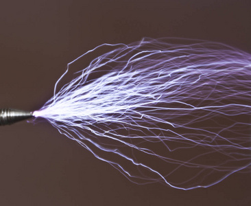 火花放电.物理现象照片