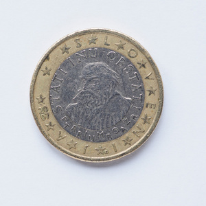 斯洛文尼亚 1 欧元硬币