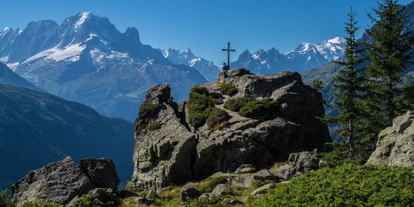 勃朗峰山脉LoriazvallorcineHigh SavoieFrance