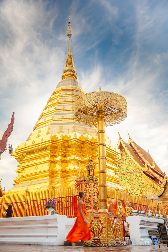 帕雅大金塔寺那茵素清迈泰国