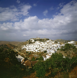 西班牙村庄图片