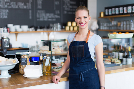 咖啡厅人在咖啡厅工作的女人照片