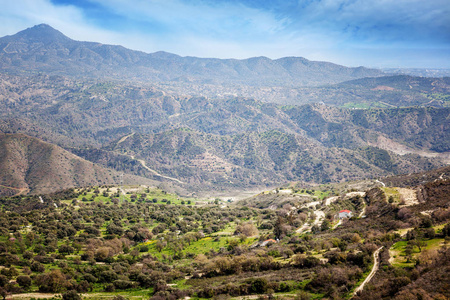 美丽的风景, Lefkara 的村庄在山上