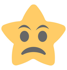 一个心烦意乱的笑脸, 疲倦的表情通过 emoji 表情