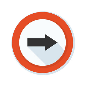 道路向前正确的方向前进道路标志牌上写图标照片