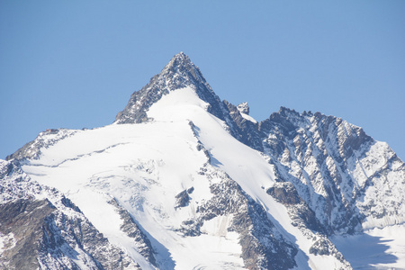 大格洛克纳山最高的山在奥地利 3.798 m