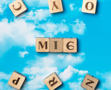 这个词 Mi6 的天空背景