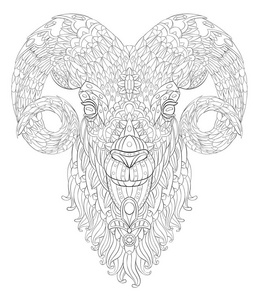 懒羊羊纹身底稿图片