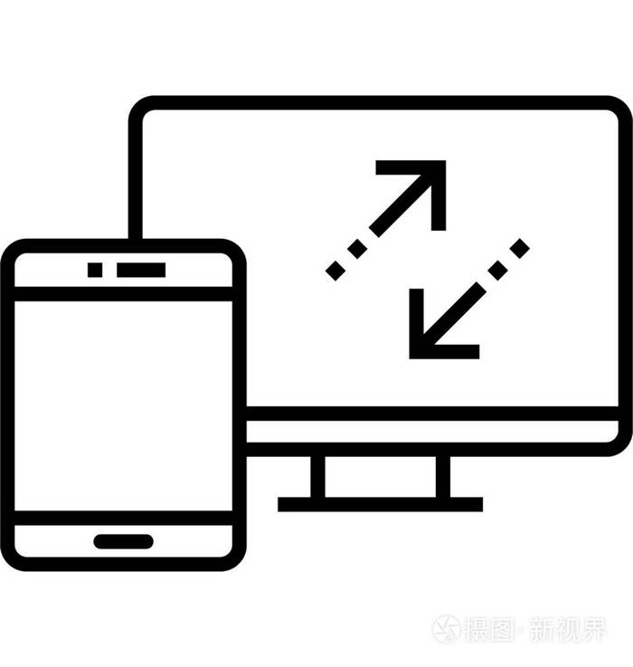 快速响应设计矢量图标