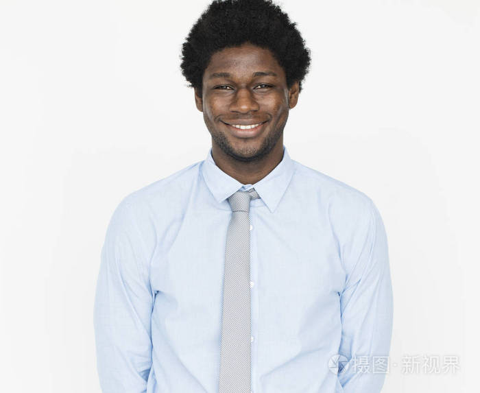 微笑着的非洲人照片-正版商用图片0g19jm-摄图新视界