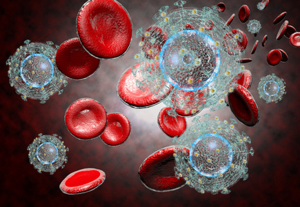 艾滋病 hiv 病毒照片