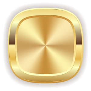 金属金色圆形按钮照片