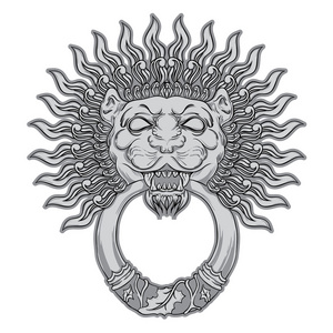 纹章狮子头图片-纹章狮子头素材-纹章狮子头插画-摄图新视界