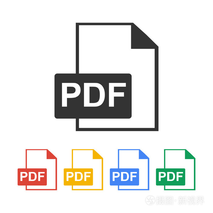 pdf 图标