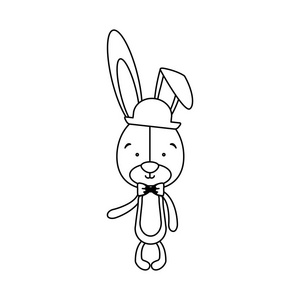 兔或兔子图标图像