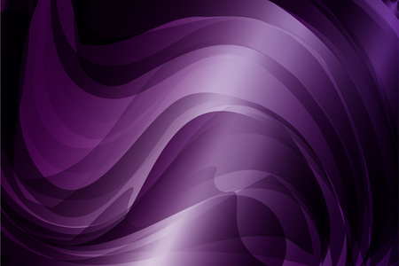 抽象的紫色曲线和波浪背景图片