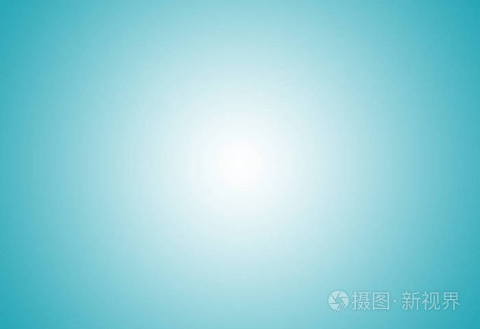 浅蓝色的渐变抽象背景.显示产品的空房间