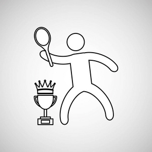 冠军剪影图片-冠军剪影素材-冠军剪影插画-摄图新视界