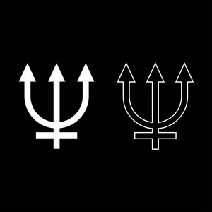 海王星符号图片