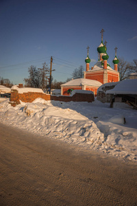 俄罗斯雅罗斯拉夫尔地区 Pereslavl Zalessky 教堂