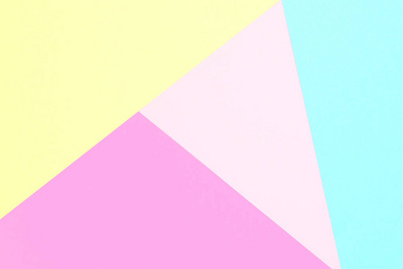 抽象粉彩色纸质地简约的背景.柔和颜色的最小几何形状和线条照片