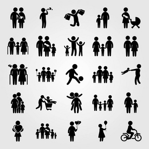 图标老人图片