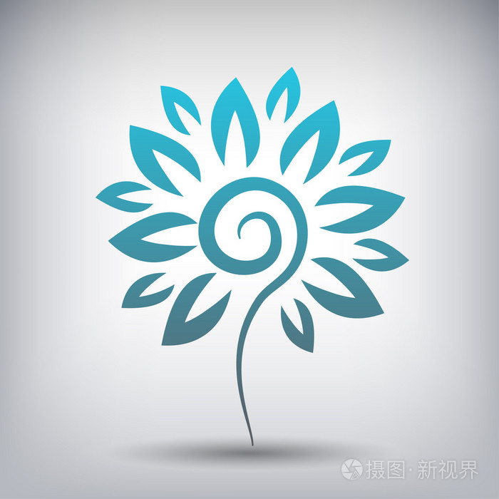 象形文的花图标