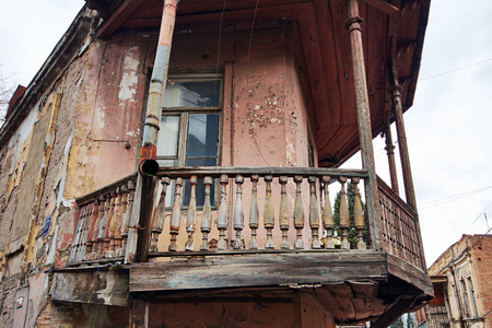 旧木阳台