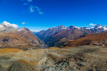 瑞士阿尔卑斯山风景