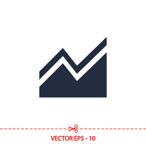 信息图表，图表图标矢量图。平面设计风格