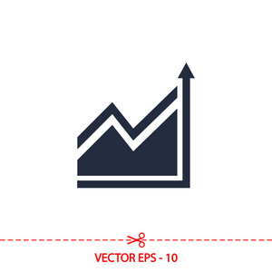 信息图表，图表图标矢量图。平面设计风格