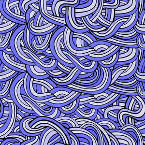 无缝的抽象波浪和曲线模式图片