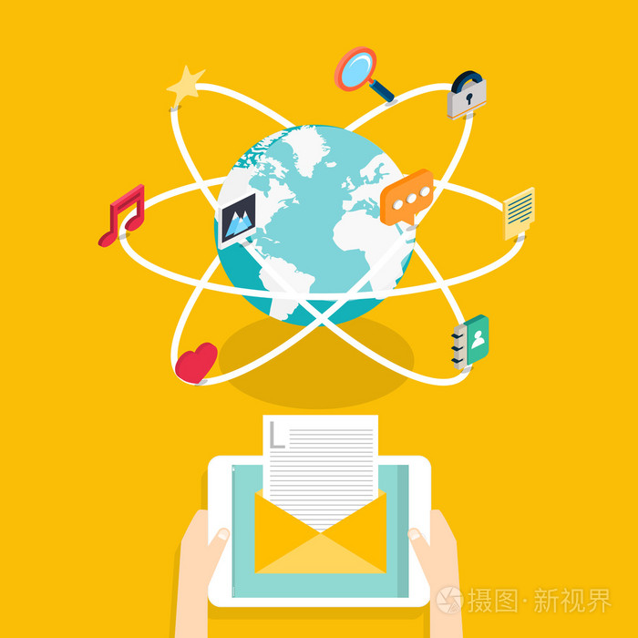 发送电子邮件和接收邮件