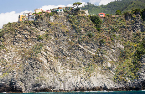 Corniglia 村的五渔村