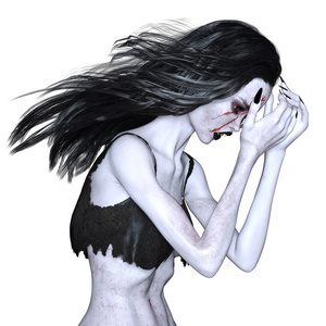 打灯笼的女僵尸图片