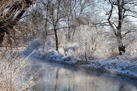 冬天的布伦茨河