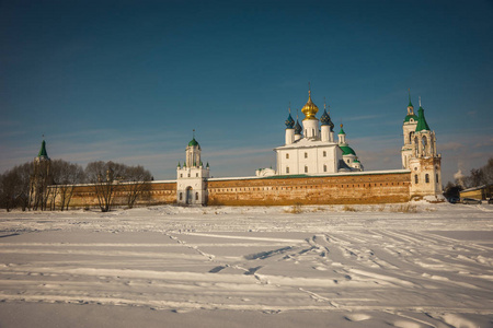 Spaso Yakovlevsky 修道院在雅罗斯拉夫尔地区, 俄国