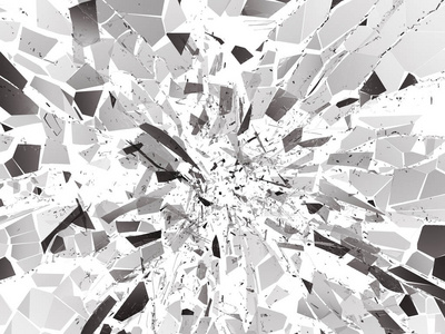 玻璃碎片图片-玻璃碎片素材-玻璃碎片插画-摄图新视界
