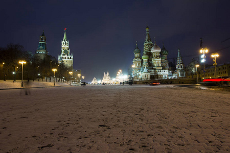 历史文化名城莫斯科中心