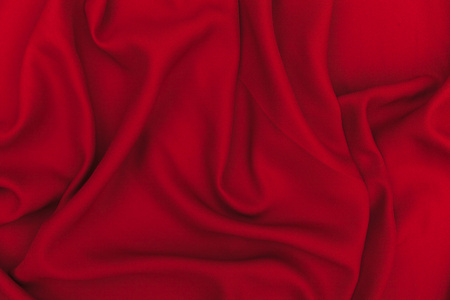 红色织物纹理背景