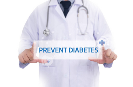 防止糖尿病糖尿病查找原因和症状的筛分
