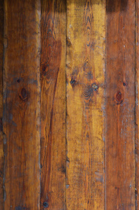 旧木墙的纹理从一些划伤的木板, 是清漆