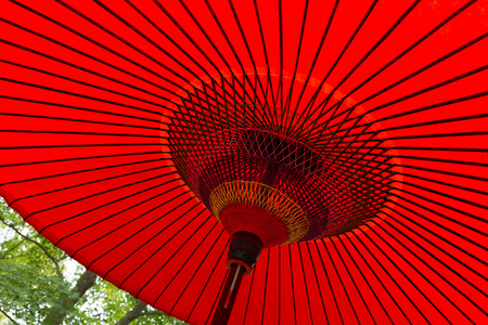 传统日本红伞