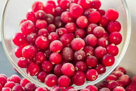 红色的小红莓图片