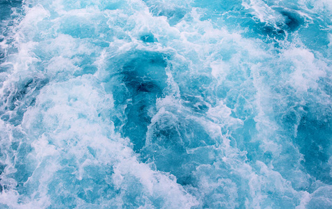 水上船的踪迹.热带海岛轮渡旅行.cruiseliner 海水小径.深海海景.