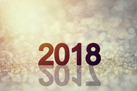 2018散背景和新年快乐